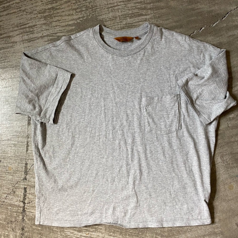 Jamie Haller The Chameleon Pocket Tee Shirt Heather Gray S